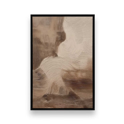 [Color:Satin Black], Picture of art in a Satin Black frame