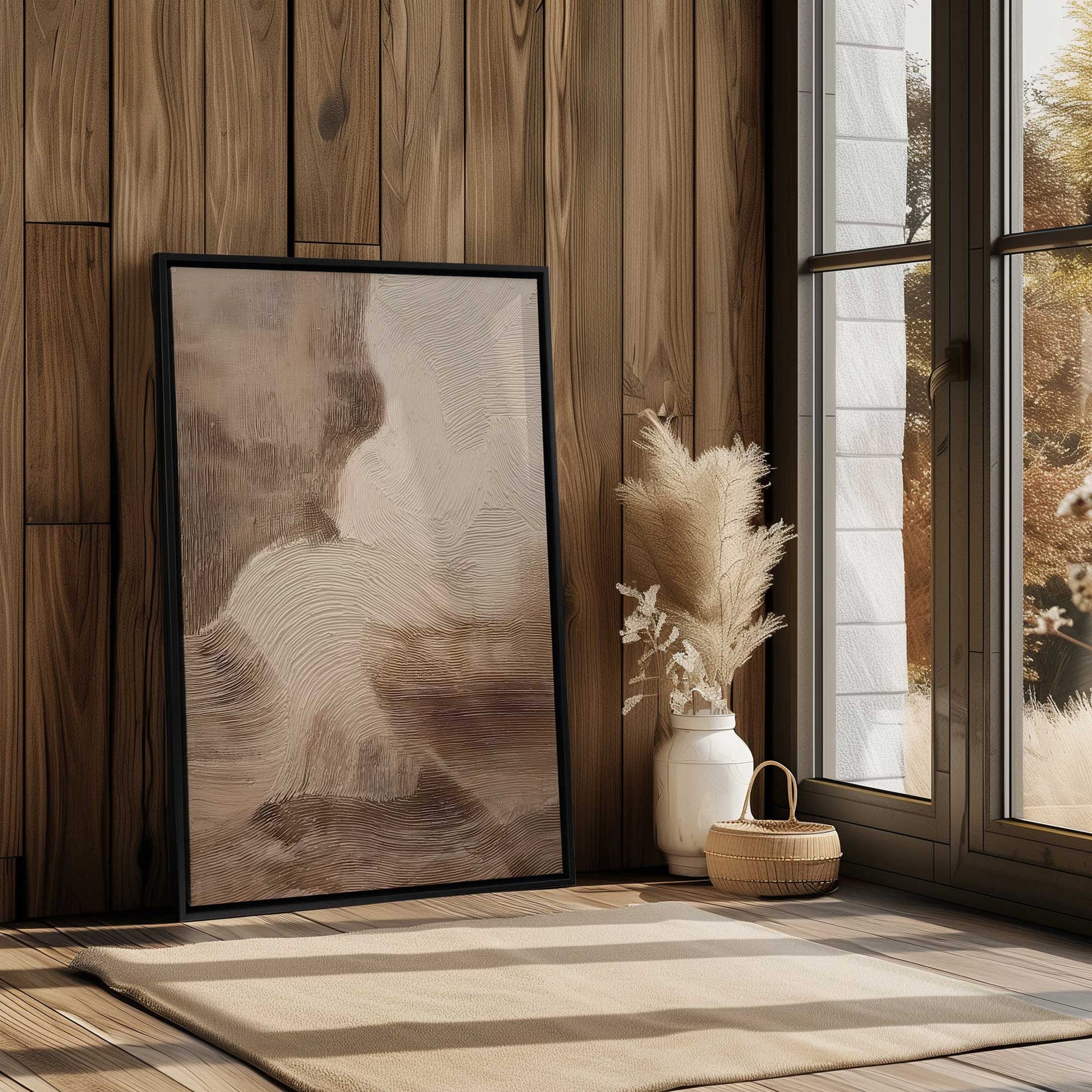Picture of art in a room