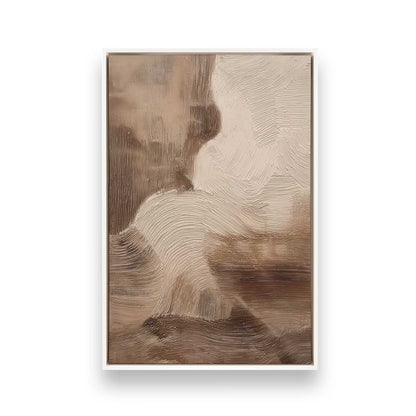 [Color:Opaque White], Picture of art in a White frame