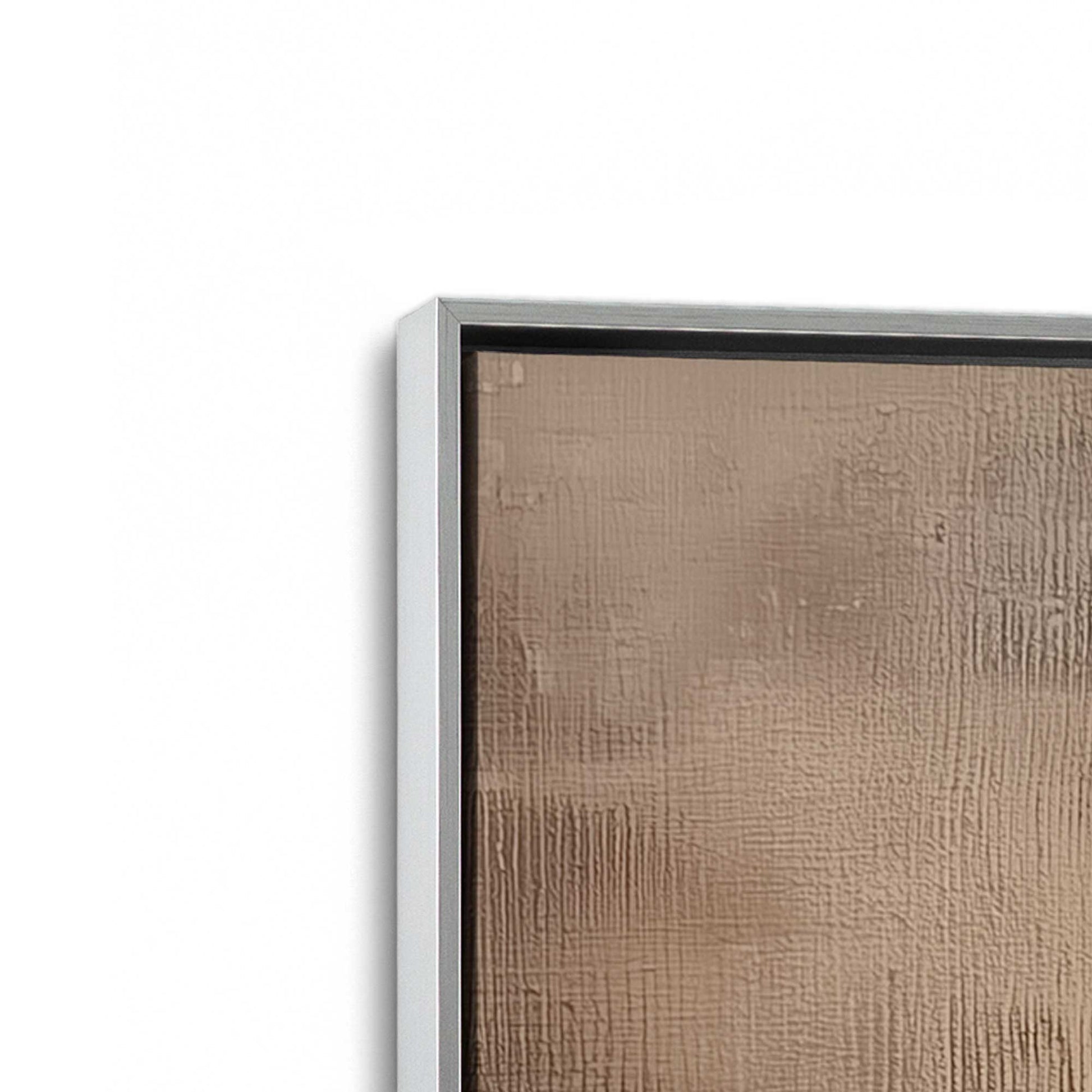 [Color:Polished Chrome], Picture of art in a Polished Chrome frame at an angle