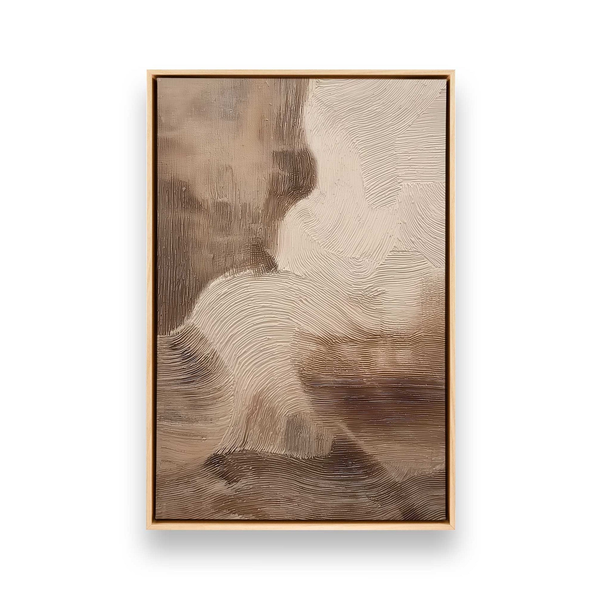 [Color:American Maple], Picture of art in a American Maple frame
