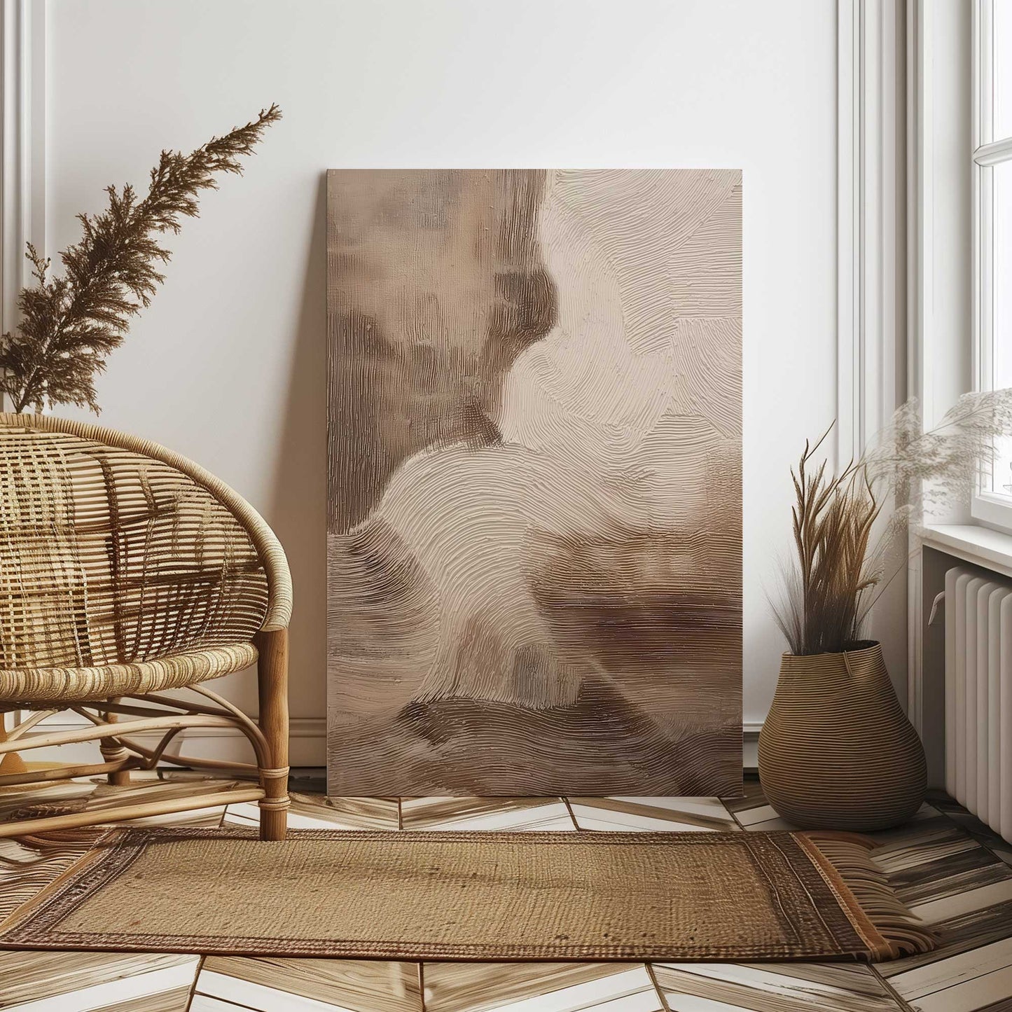 Picture of art in a room