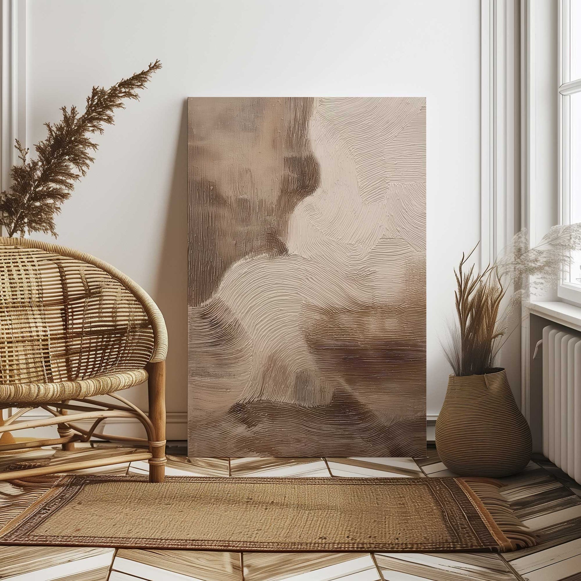 Picture of art in a room