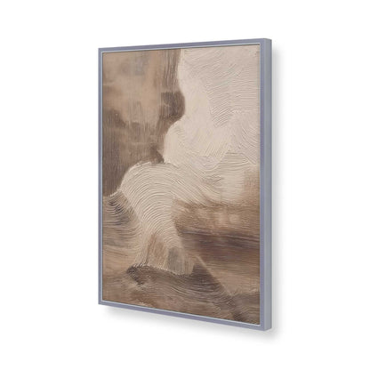 [Color:Polished Chrome], Picture of art in a Polished Chrome frame of the corner