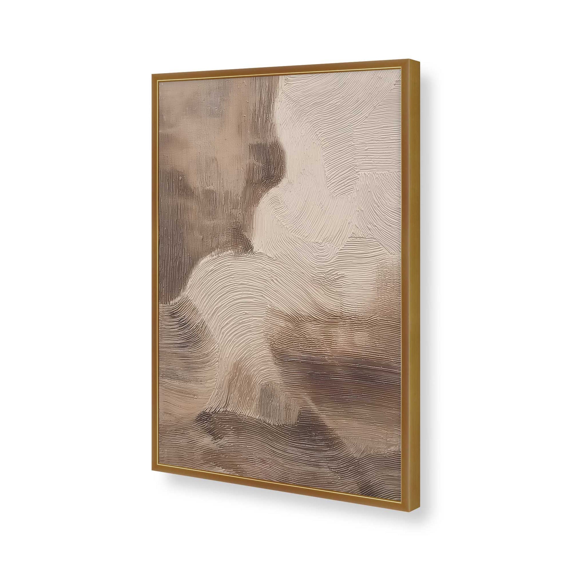 [Color:Polished Gold], Picture of art in a Polished Gold frame of the corner