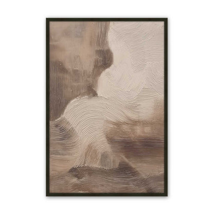 [Color:Satin Black], Picture of art in a Satin Black frame