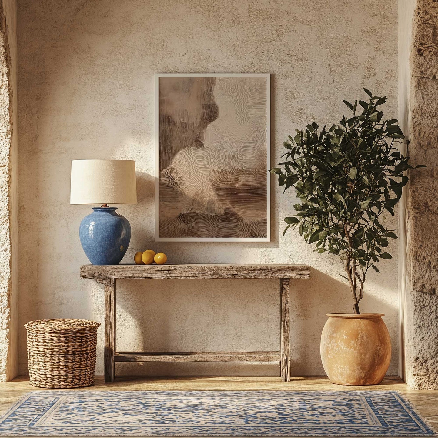 Picture of art in a room