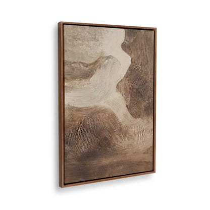 [Color:Walnut], Picture of the corner of the art
