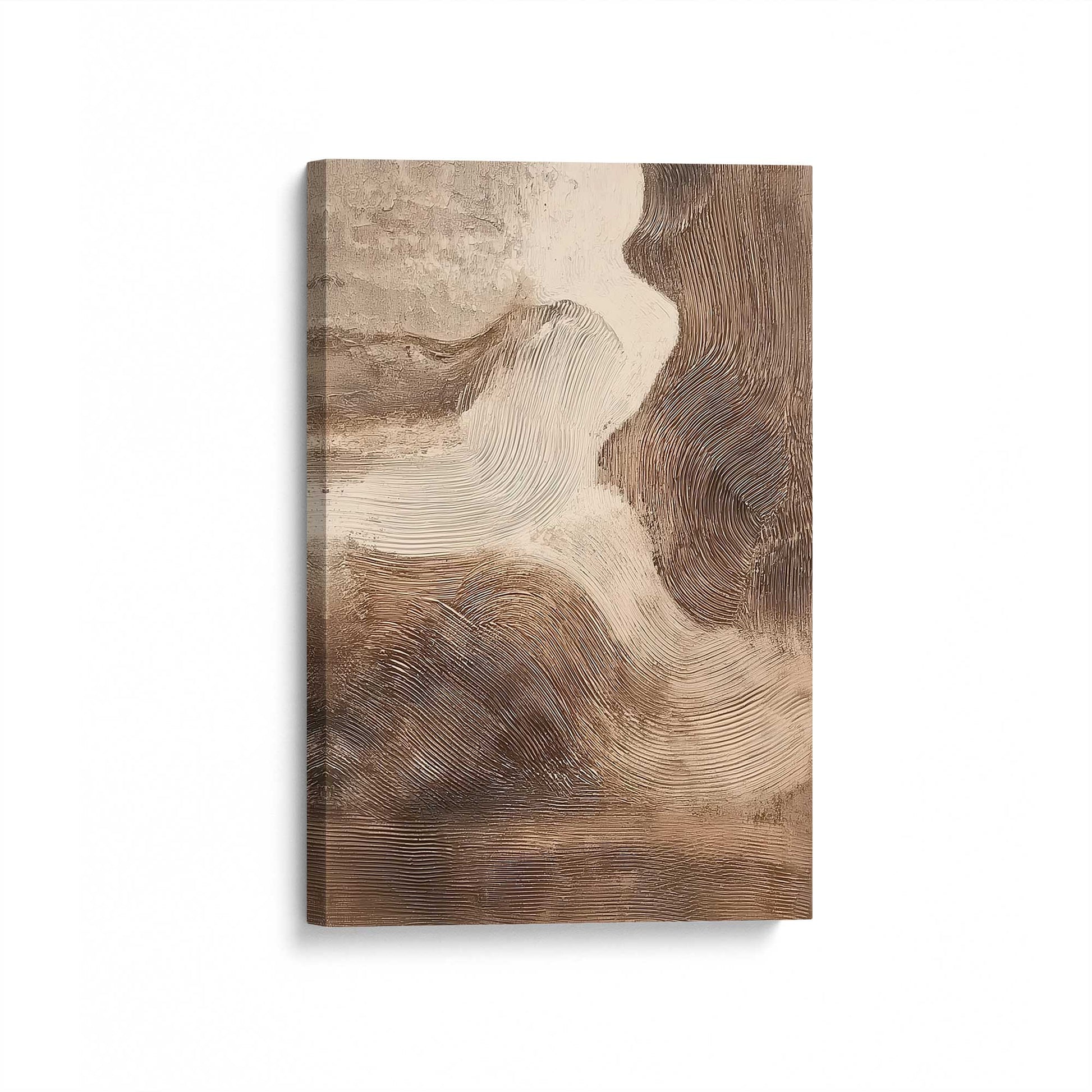 [Color:Stretched Canvas], Picture of art at an angle