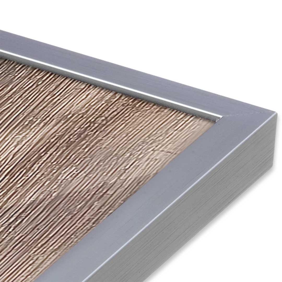 [Color:Polished Chrome], Picture of art in a Polished Chrome frame at an angle