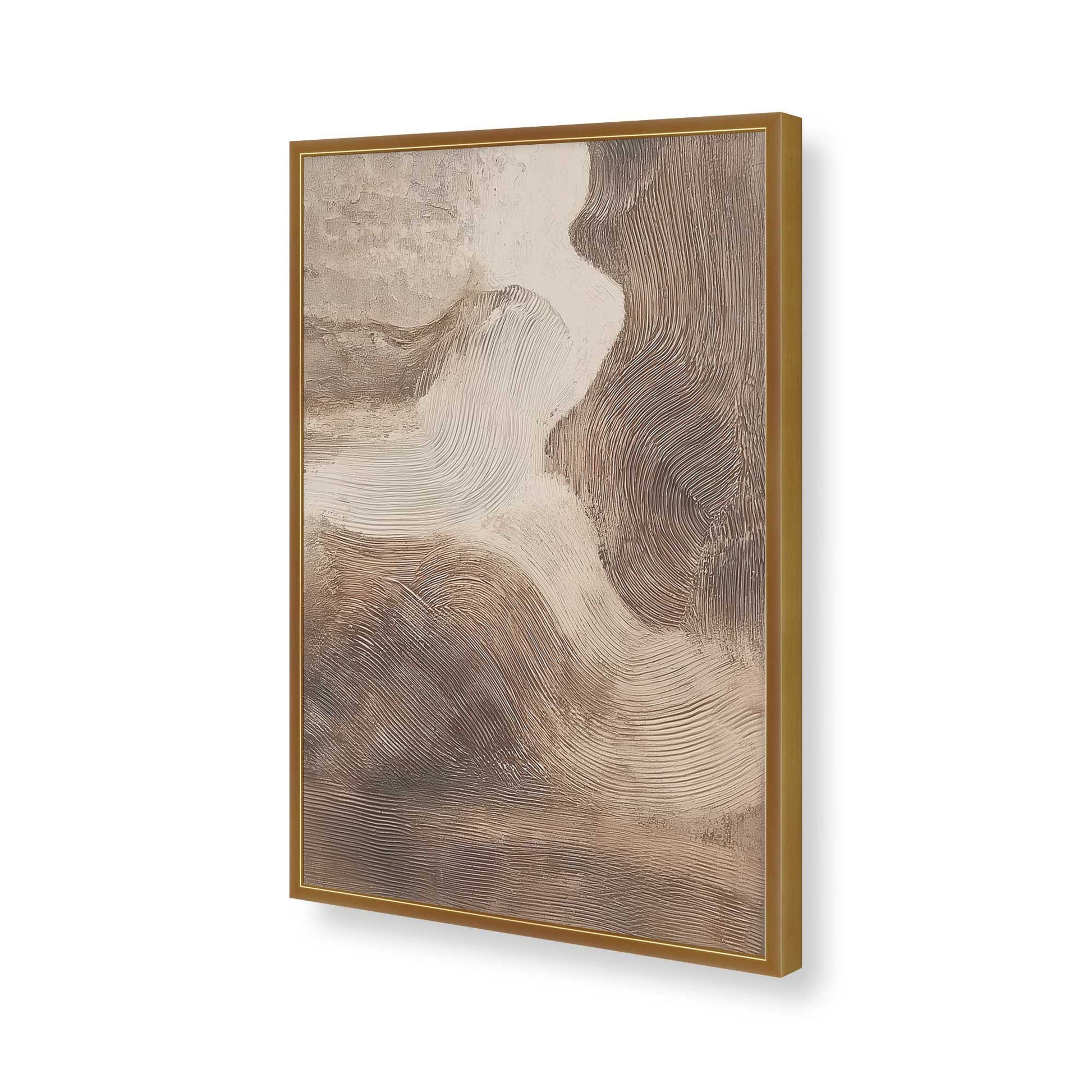[Color:Polished Gold], Picture of art in a Polished Gold frame of the corner