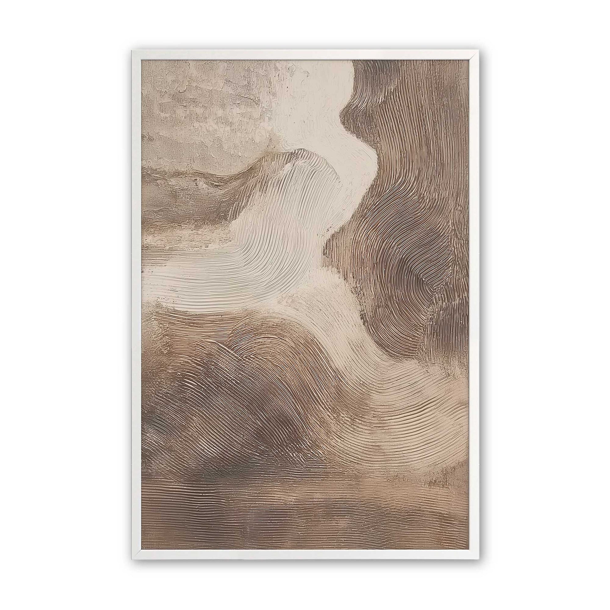 [Color:Opaque White], Picture of art in a Opaque White frame