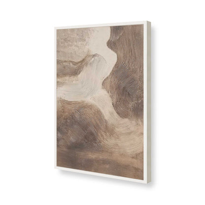 [Color:Opaque White], Picture of art in a Opaque White frame of the corner