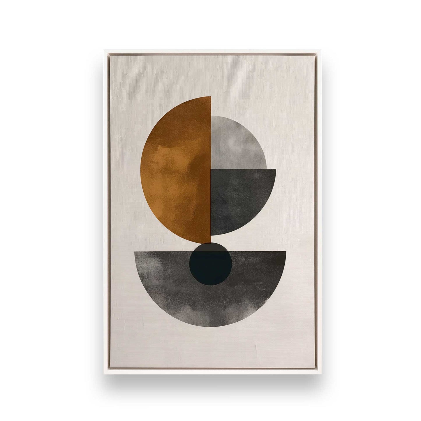 [Color:Opaque White], Picture of art in a White frame