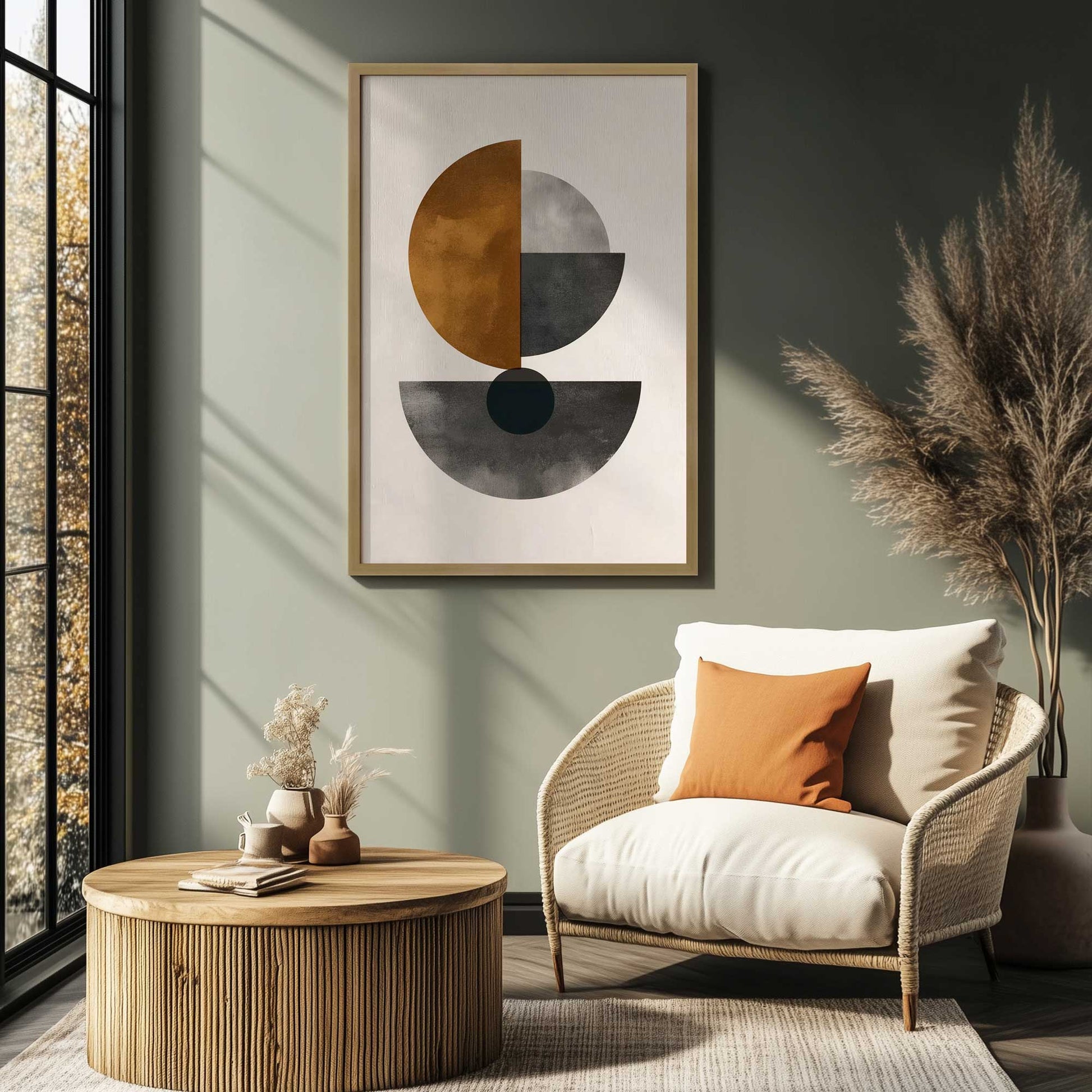 Picture of art in a room