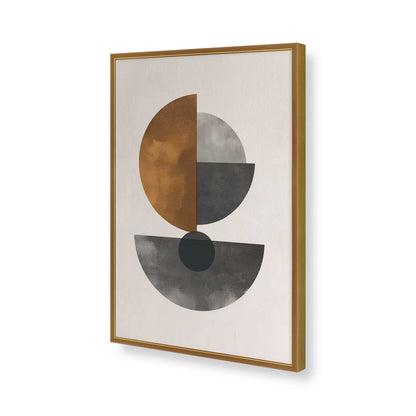 [Color:Polished Gold], Picture of art in a Polished Gold frame of the corner