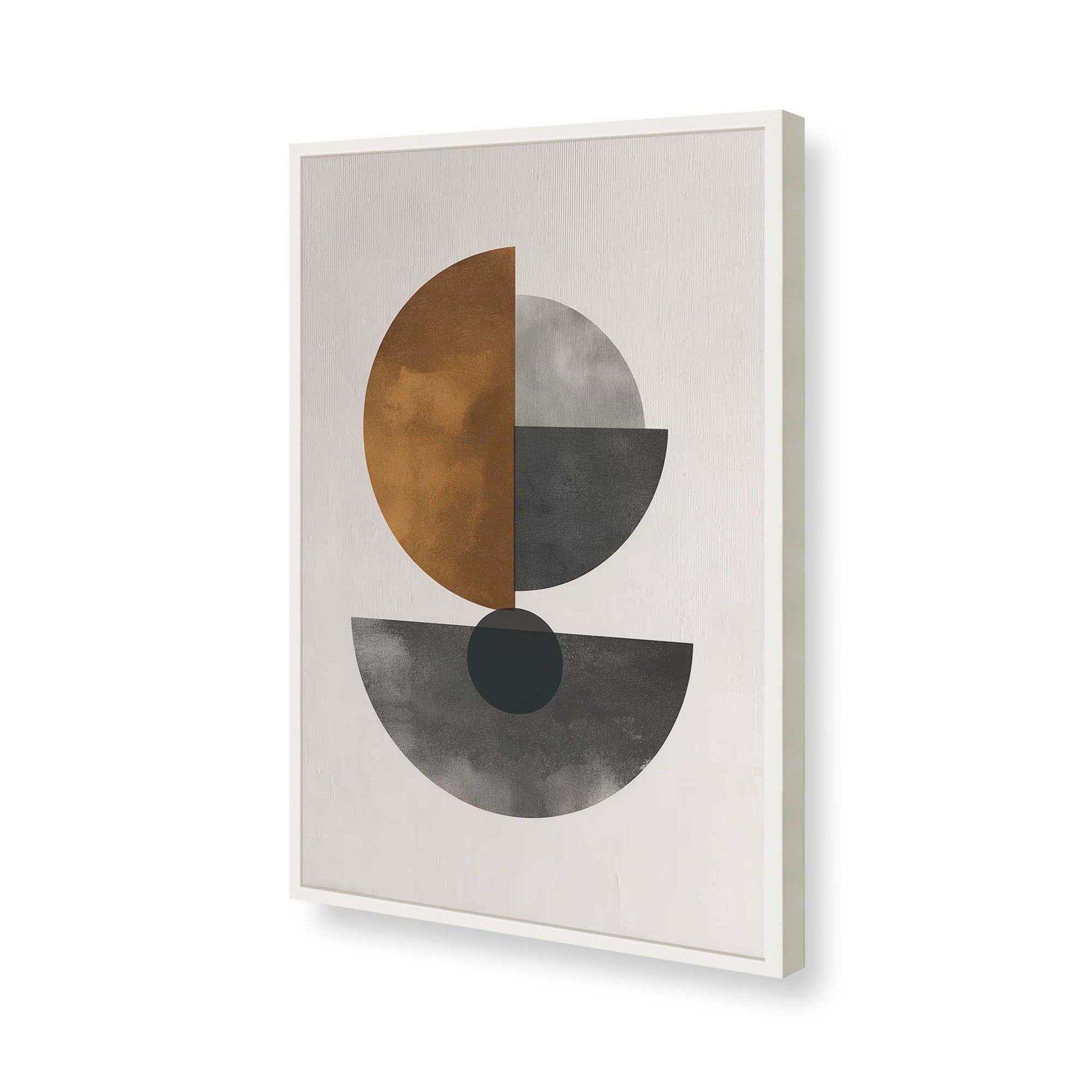 [Color:Opaque White], Picture of art in a Opaque White frame of the corner