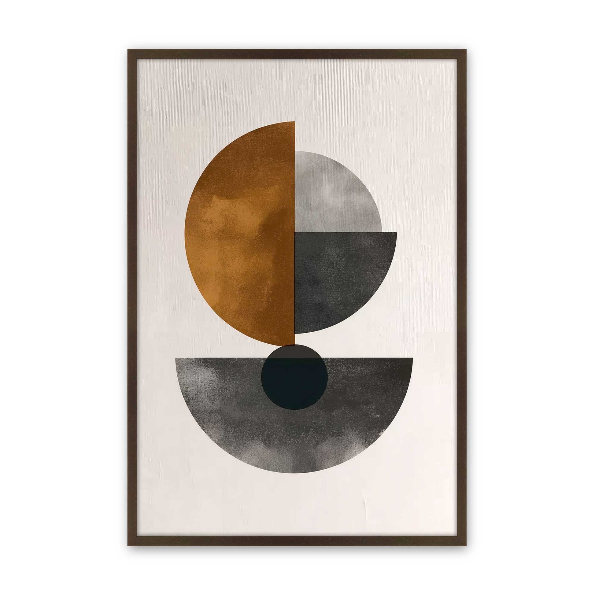 [Color:Brown], Picture of art in a Brown frame