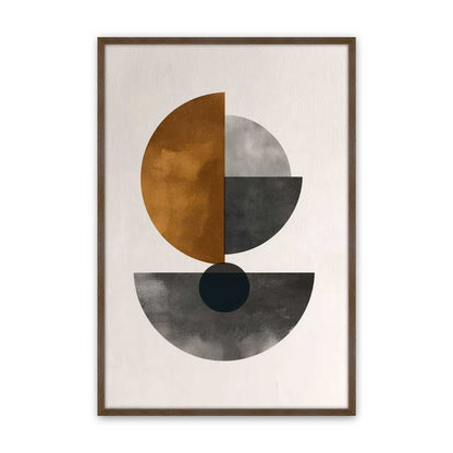 [Color:Walnut], Picture of art in a Walnut frame
