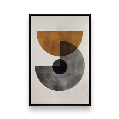 [Color:Satin Black], Picture of art in a Satin Black frame
