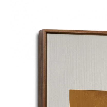 [Color:Walnut], Picture of art in a Walnut frame at an angle