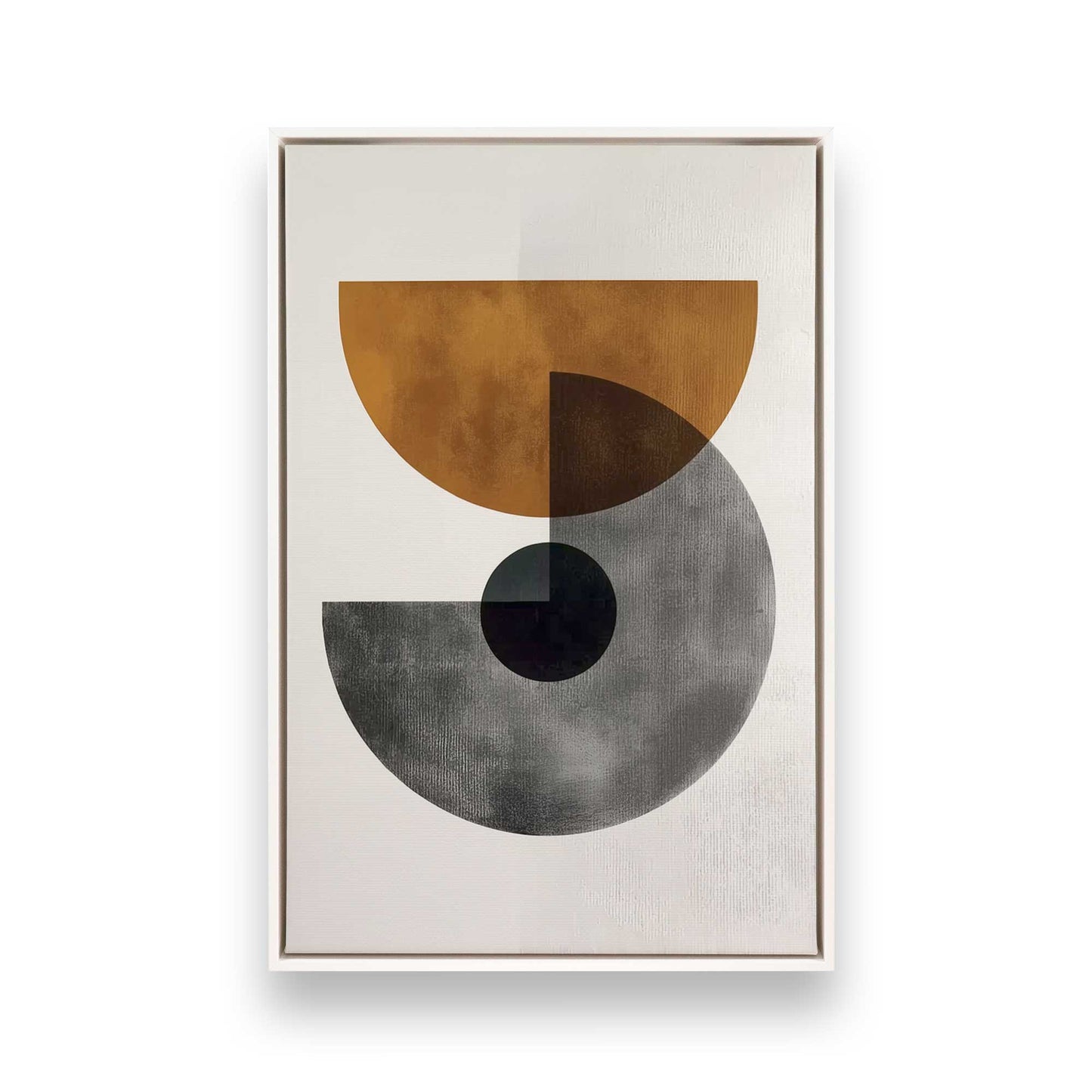 [Color:Opaque White], Picture of art in a White frame