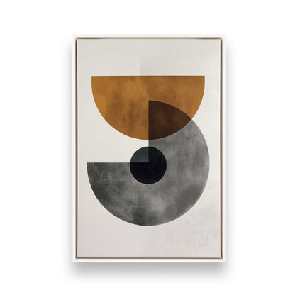 [Color:Opaque White], Picture of art in a White frame