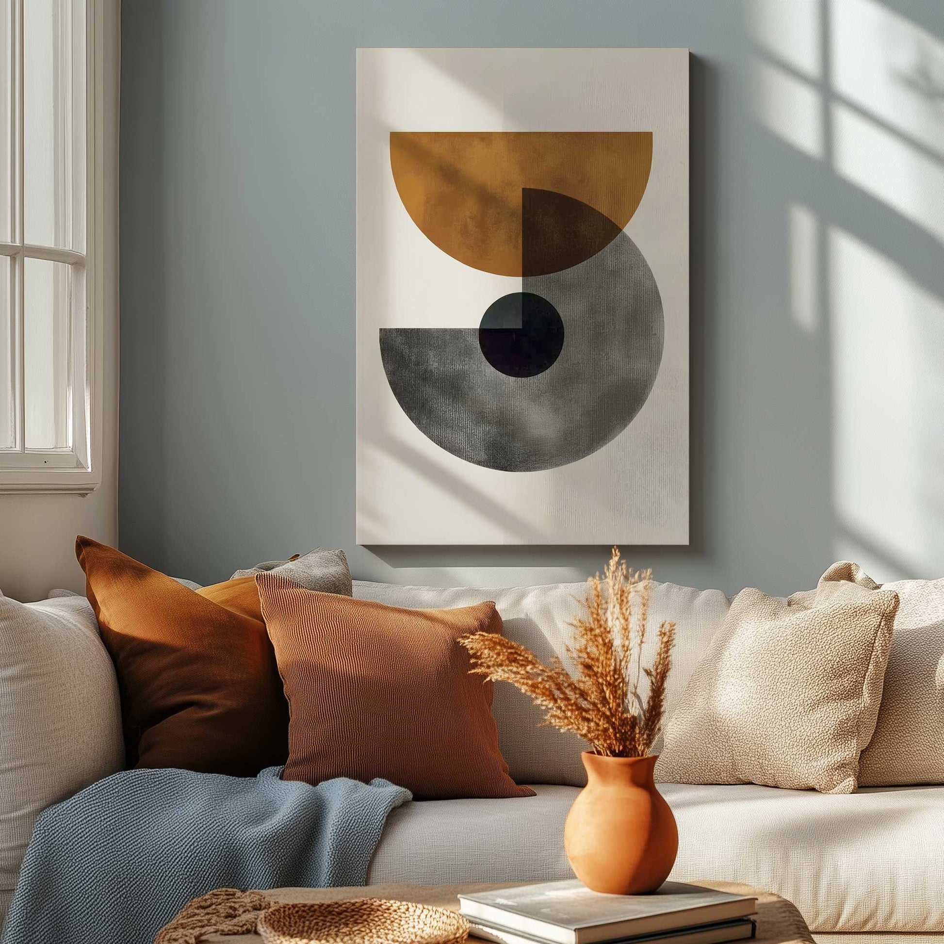 Picture of art in a room