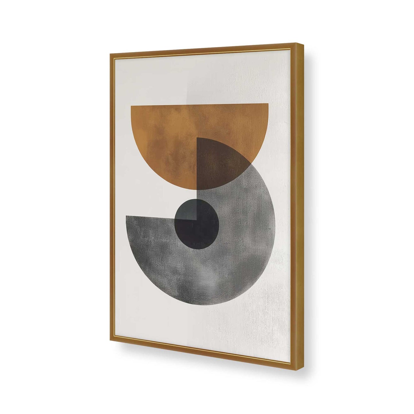 [Color:Polished Gold], Picture of art in a Polished Gold frame of the corner
