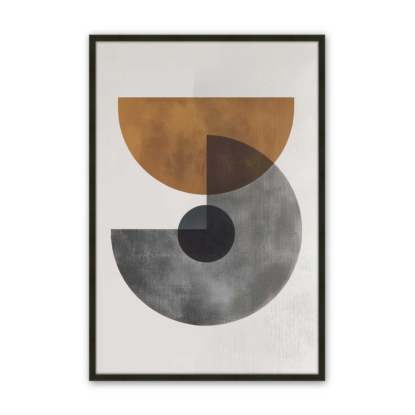 [Color:Satin Black], Picture of art in a Satin Black frame
