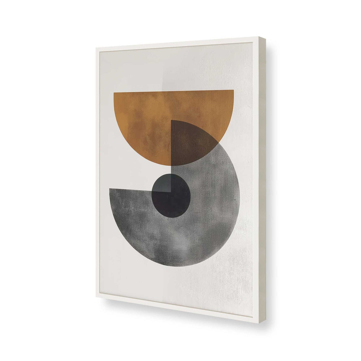 [Color:Opaque White], Picture of art in a Opaque White frame of the corner