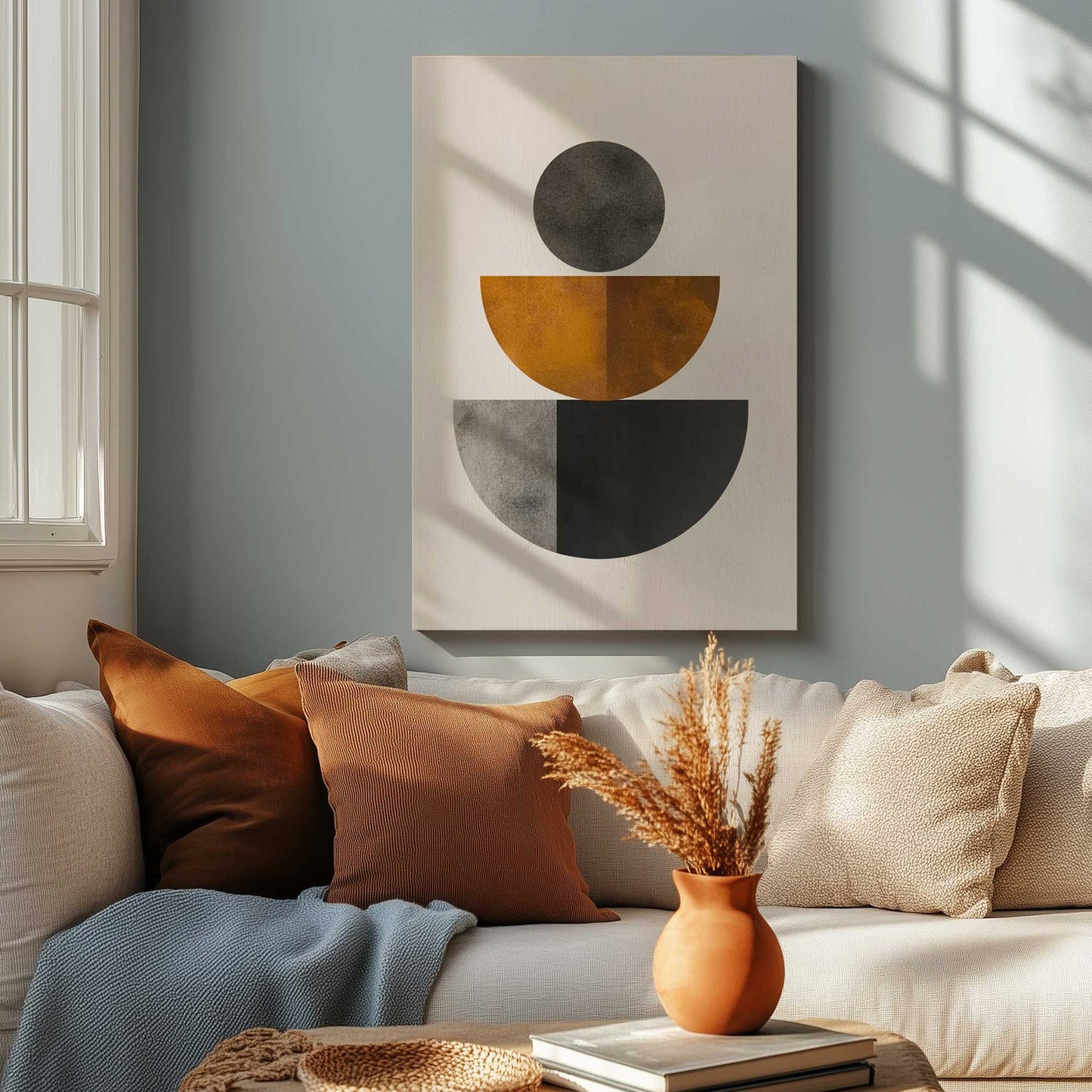 Picture of art in a room