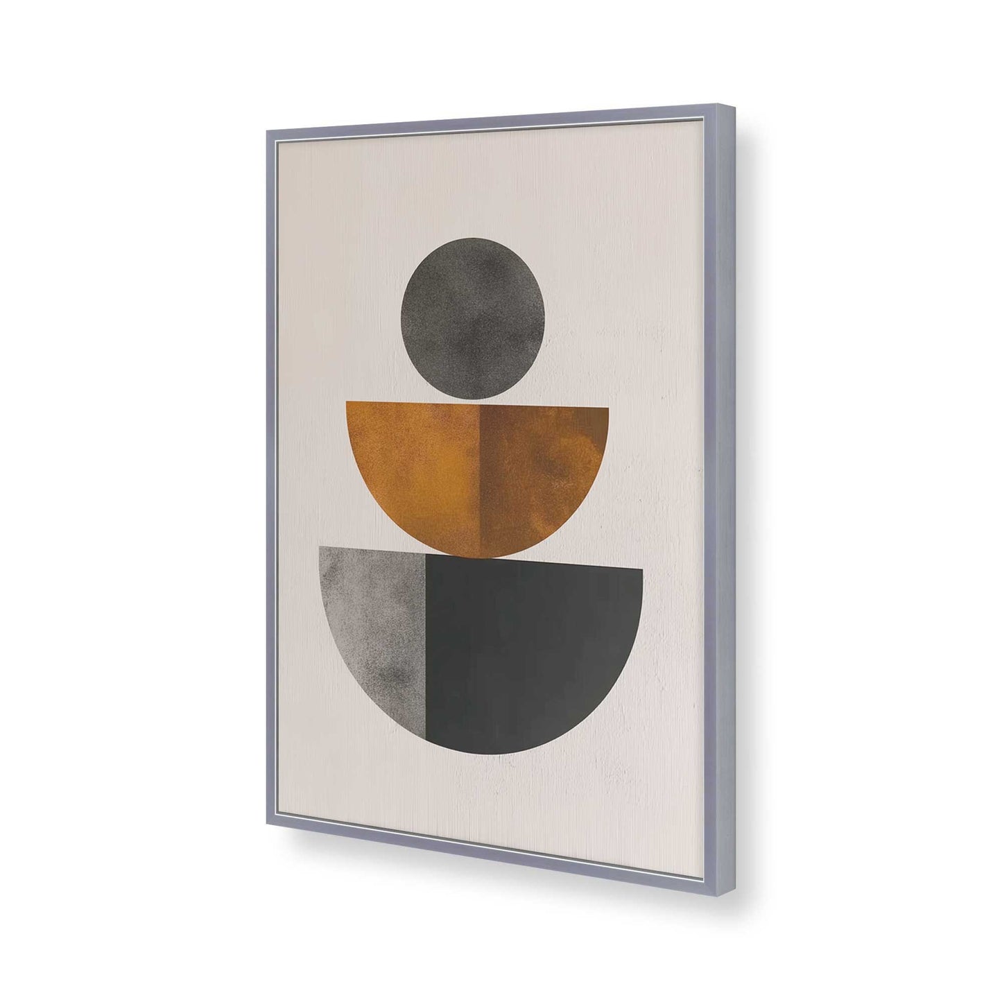 [Color:Polished Chrome], Picture of art in a Polished Chrome frame of the corner