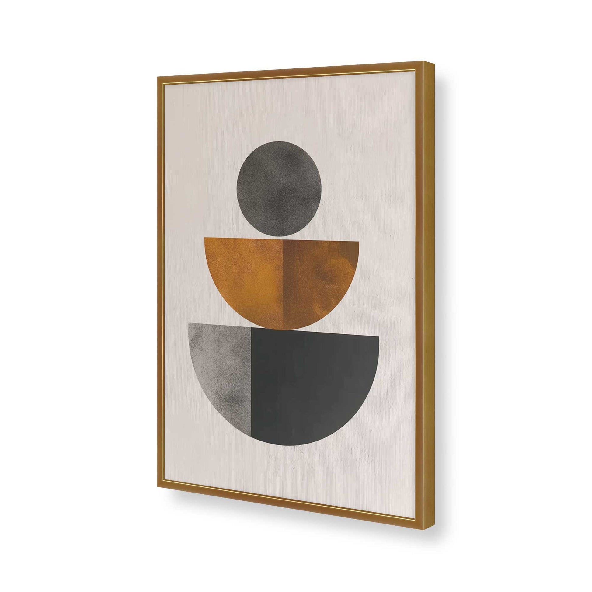[Color:Polished Gold], Picture of art in a Polished Gold frame of the corner