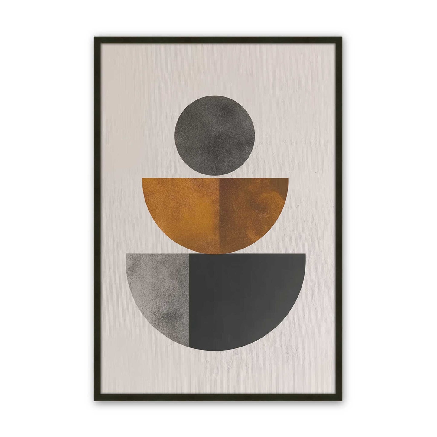 [Color:Satin Black], Picture of art in a Satin Black frame