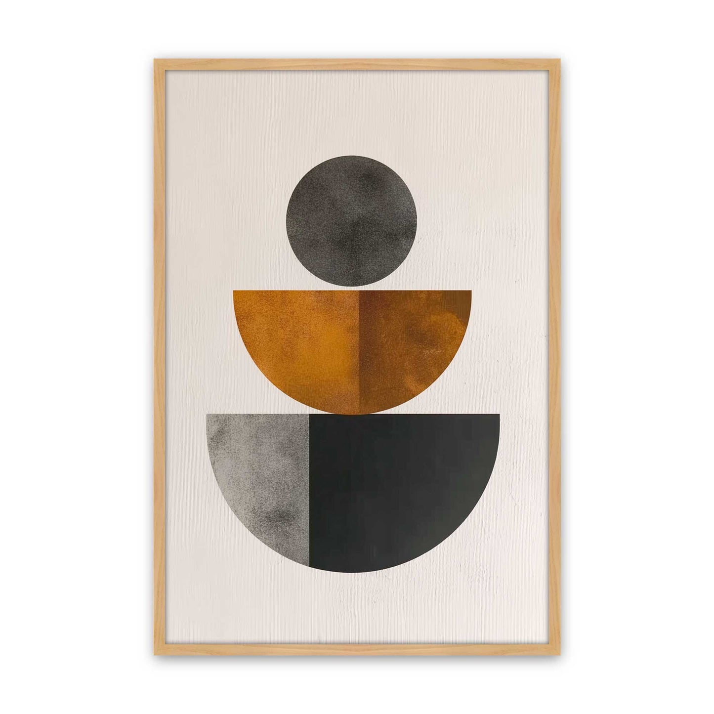 [Color:American Maple], Picture of art in a American Maple frame