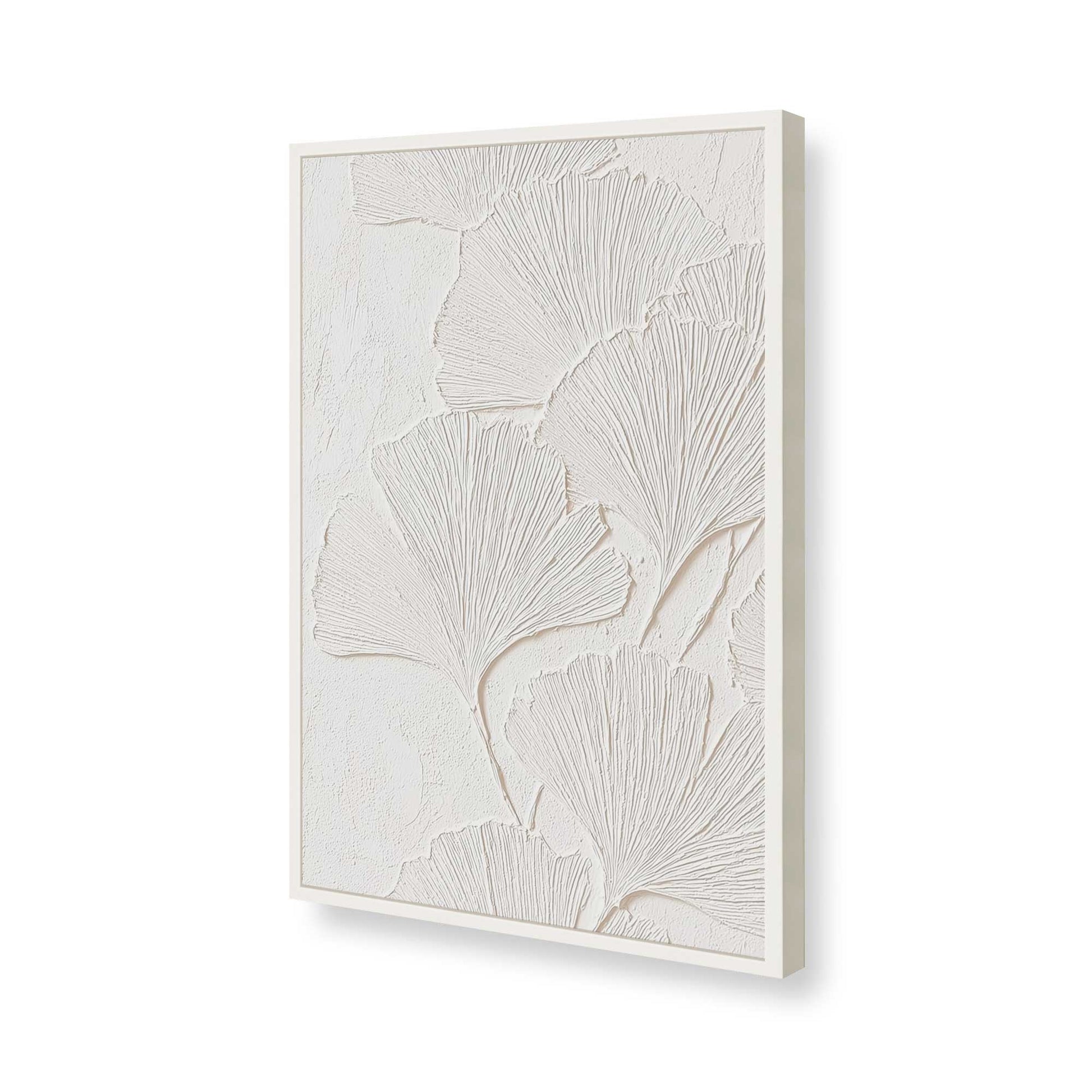 [Color:Opaque White], Picture of art in a Opaque White frame of the corner