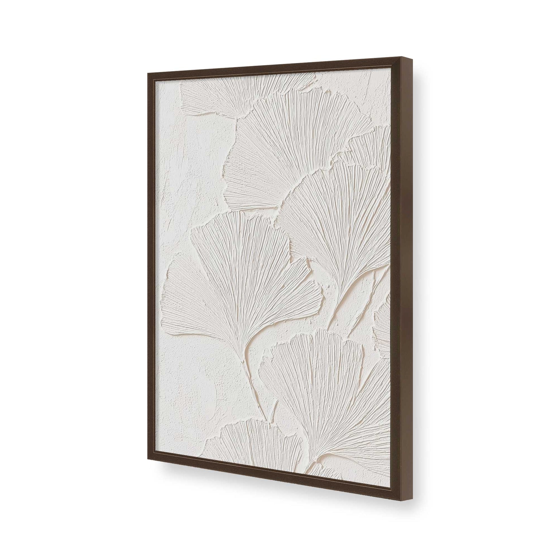 [Color:Brown], Picture of art in a Brown frame of the corner