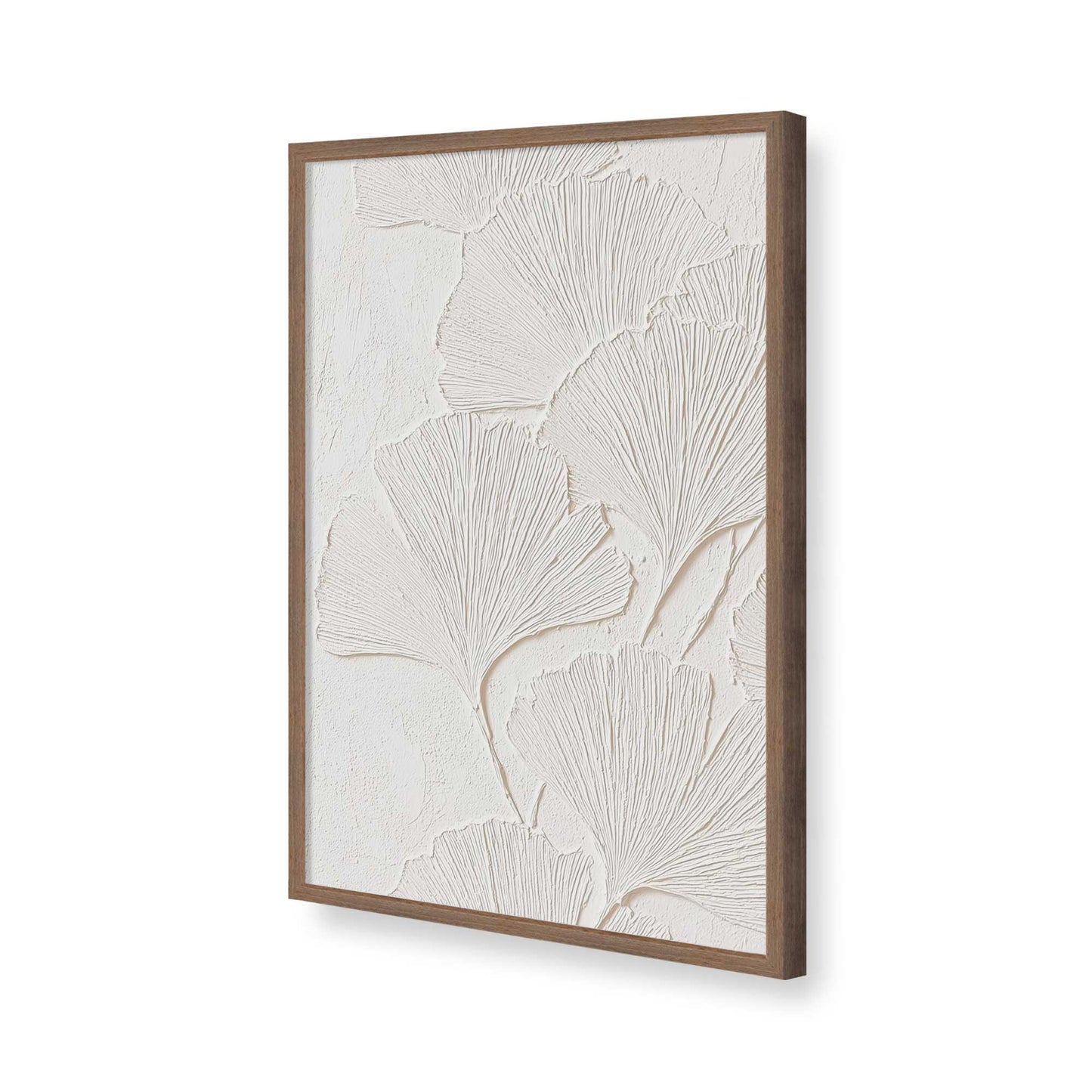 [Color:Walnut], Picture of art in a Walnut frame of the corner