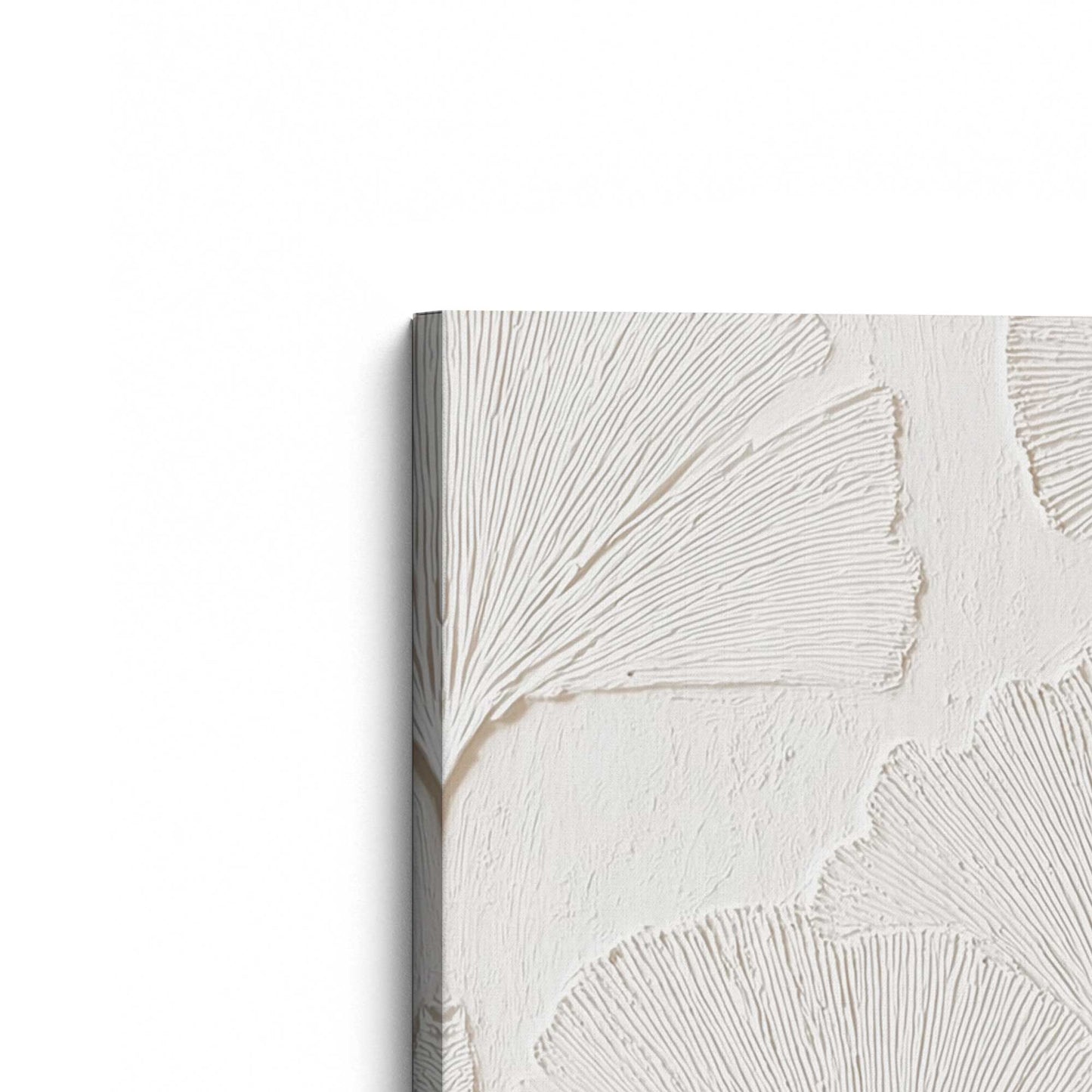 [Color:Stretched Canvas], Picture of the corner of the art