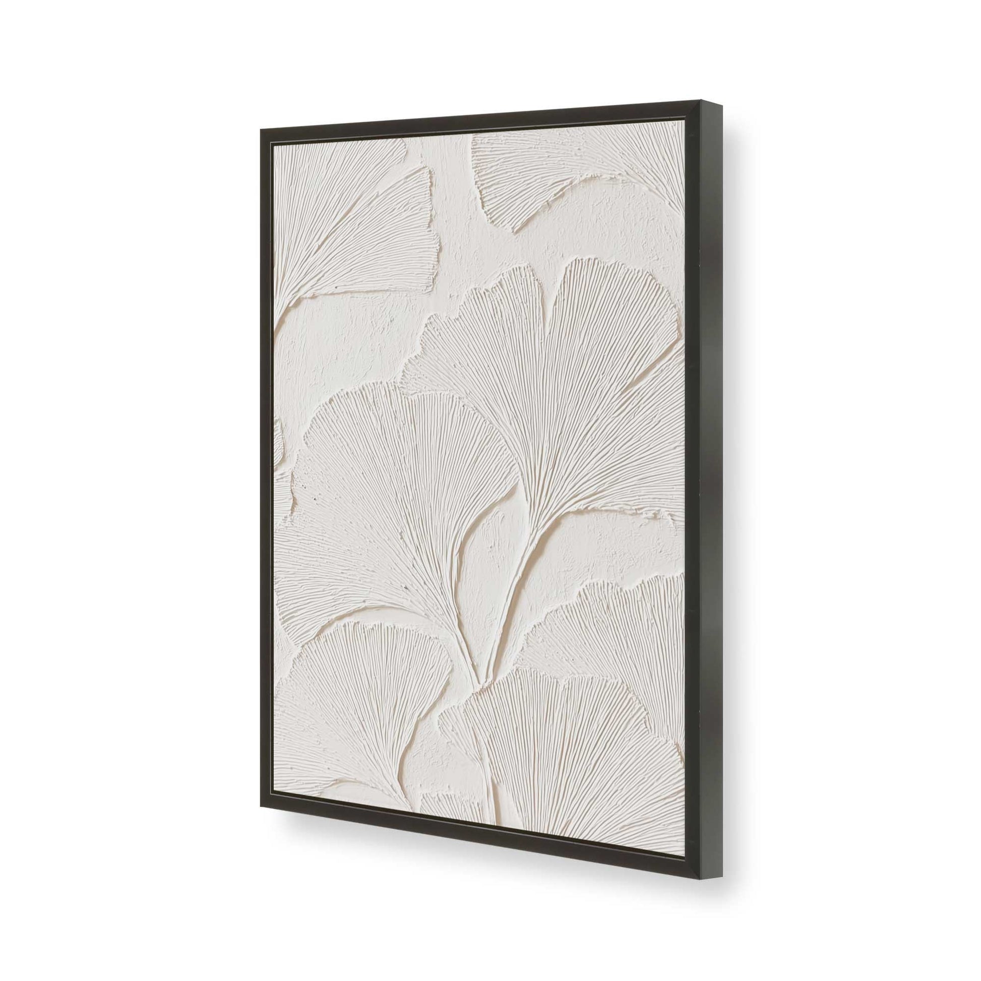 [Color:Satin Black], Picture of art in a Satin Black frame of the corner