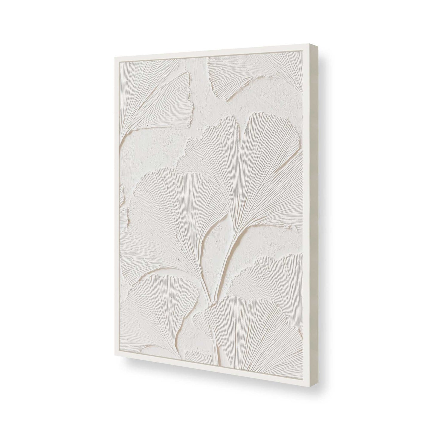 [Color:Opaque White], Picture of art in a Opaque White frame of the corner