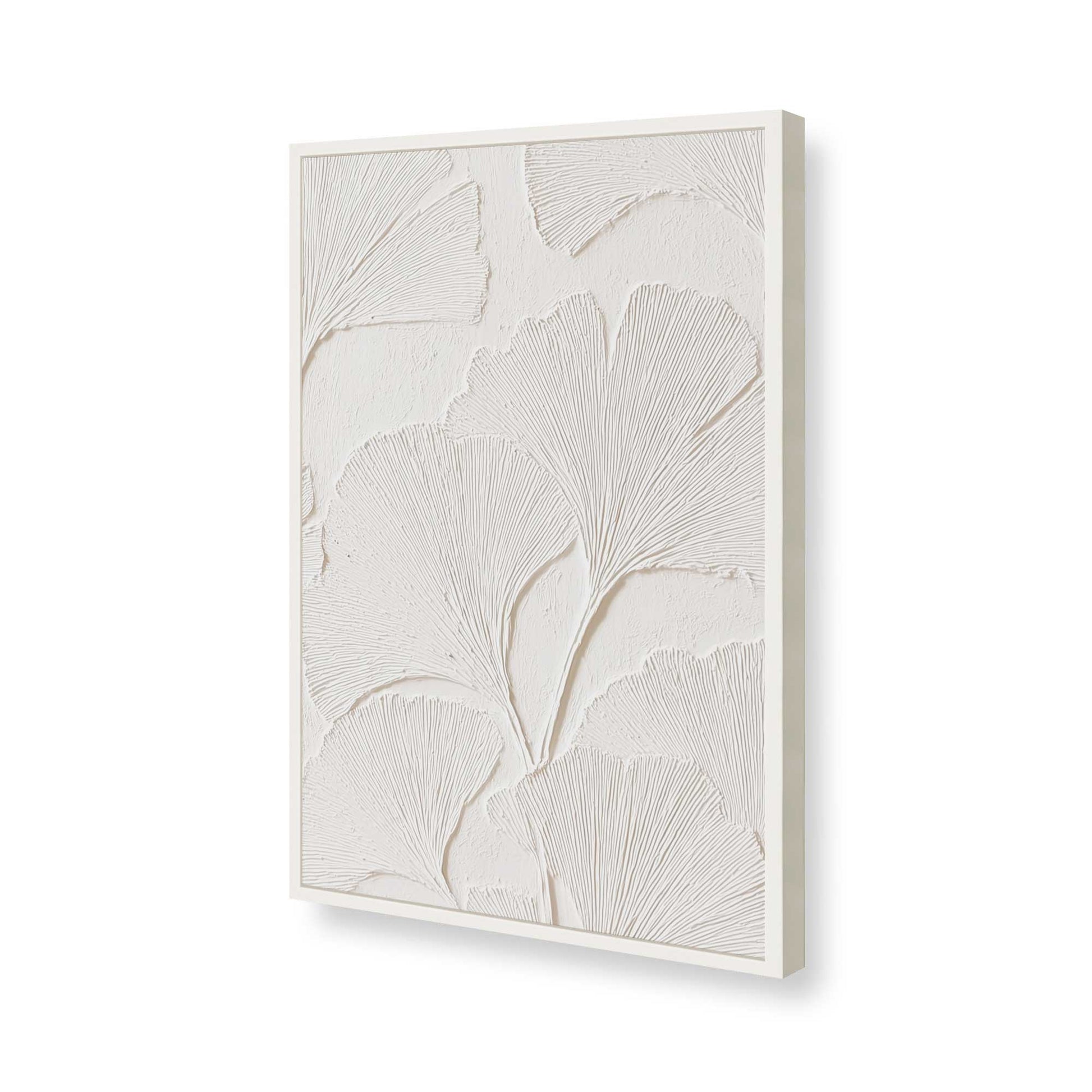[Color:Opaque White], Picture of art in a Opaque White frame of the corner