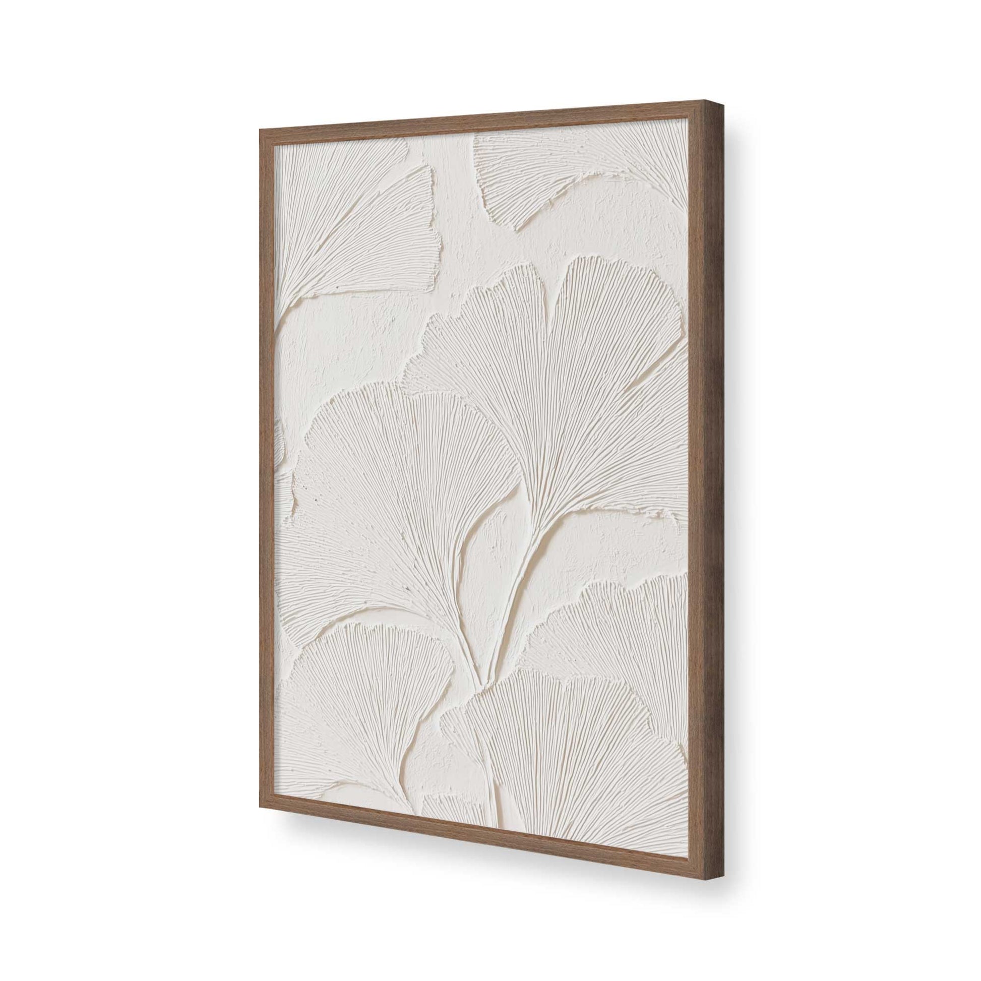 [Color:Walnut], Picture of art in a Walnut frame of the corner