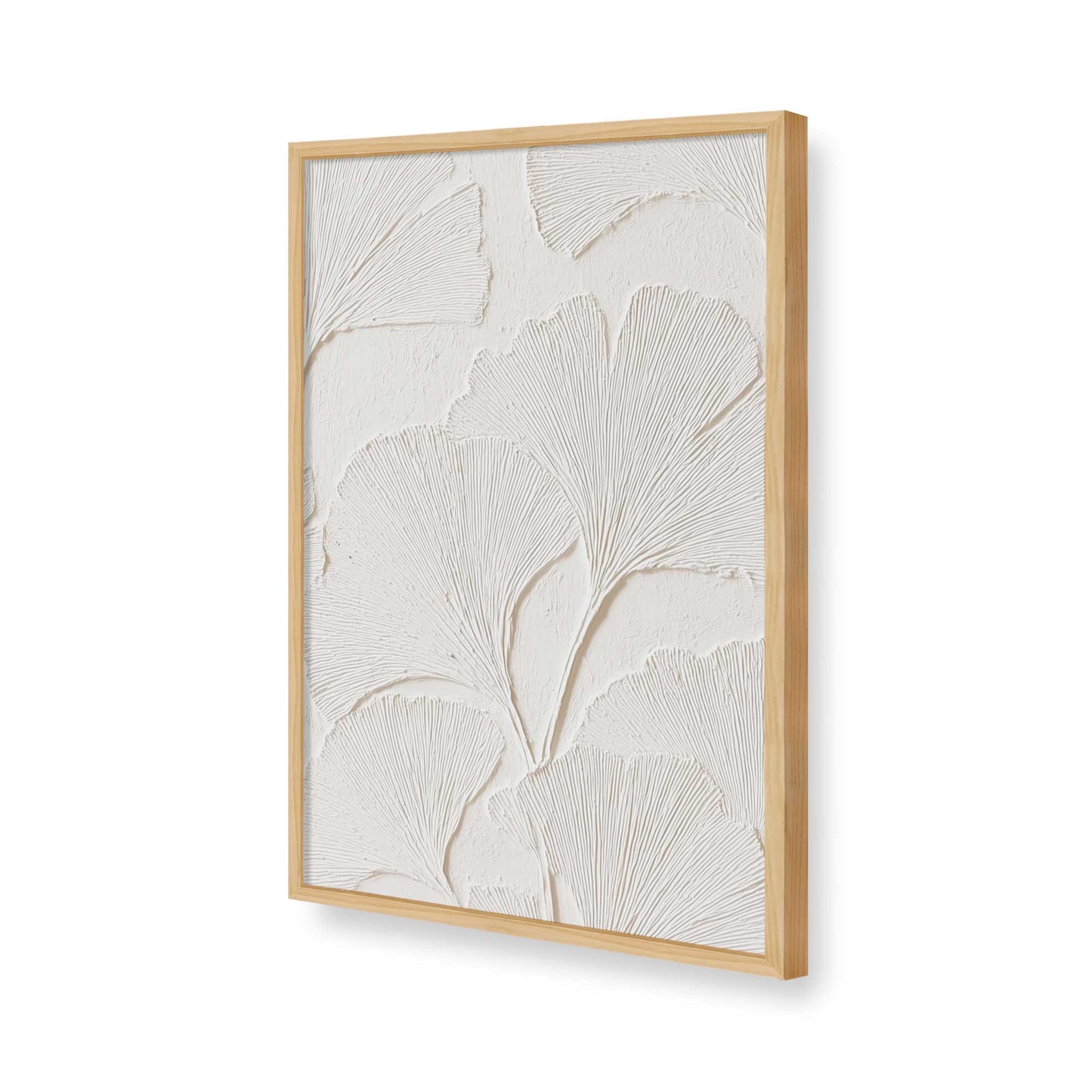 [Color:American Maple], Picture of art in a American Maple frame of the corner