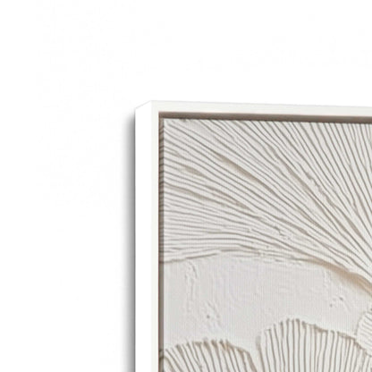 [Color:Opaque White], Picture of art in a White frame at an angle