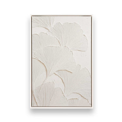 [Color:Opaque White], Picture of art in a White frame