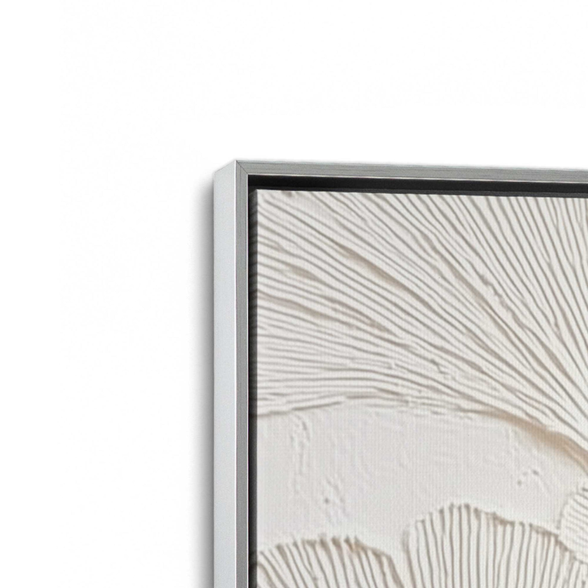 [Color:Polished Chrome], Picture of art in a Polished Chrome frame at an angle