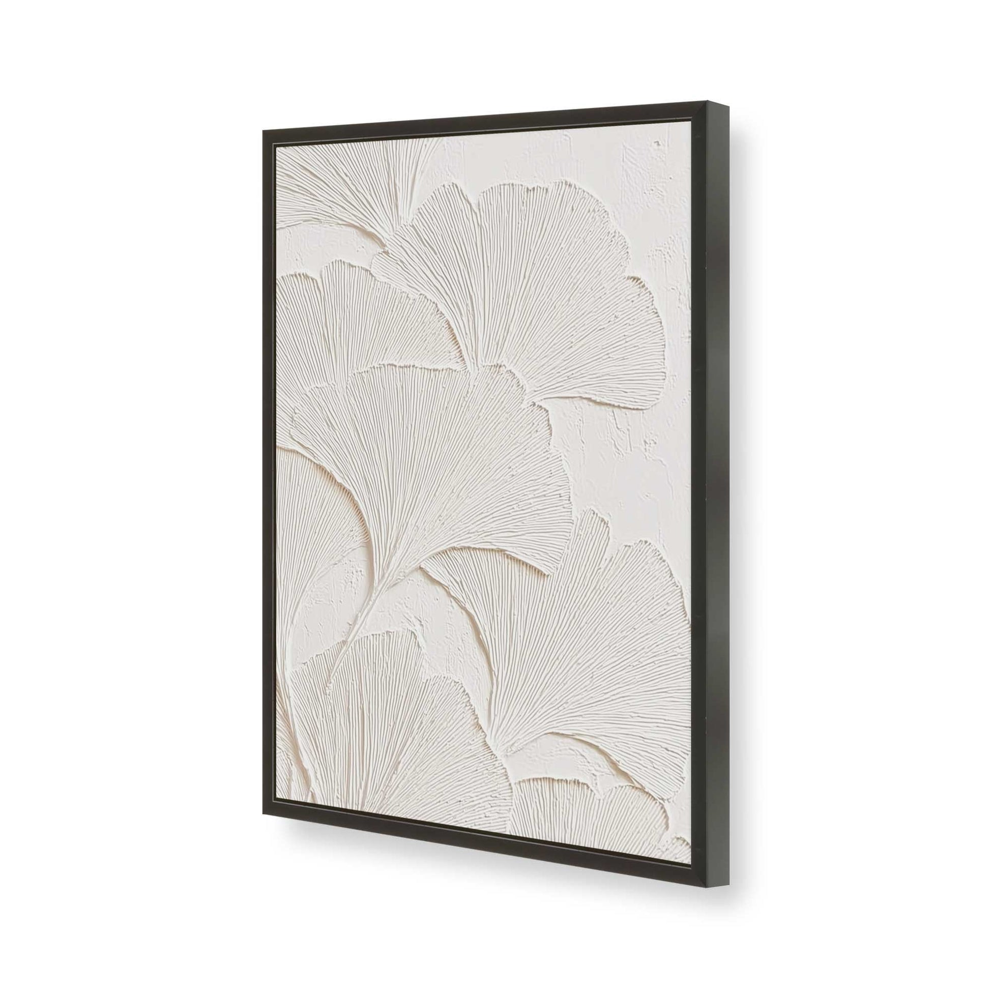 [Color:Satin Black], Picture of art in a Satin Black frame of the corner