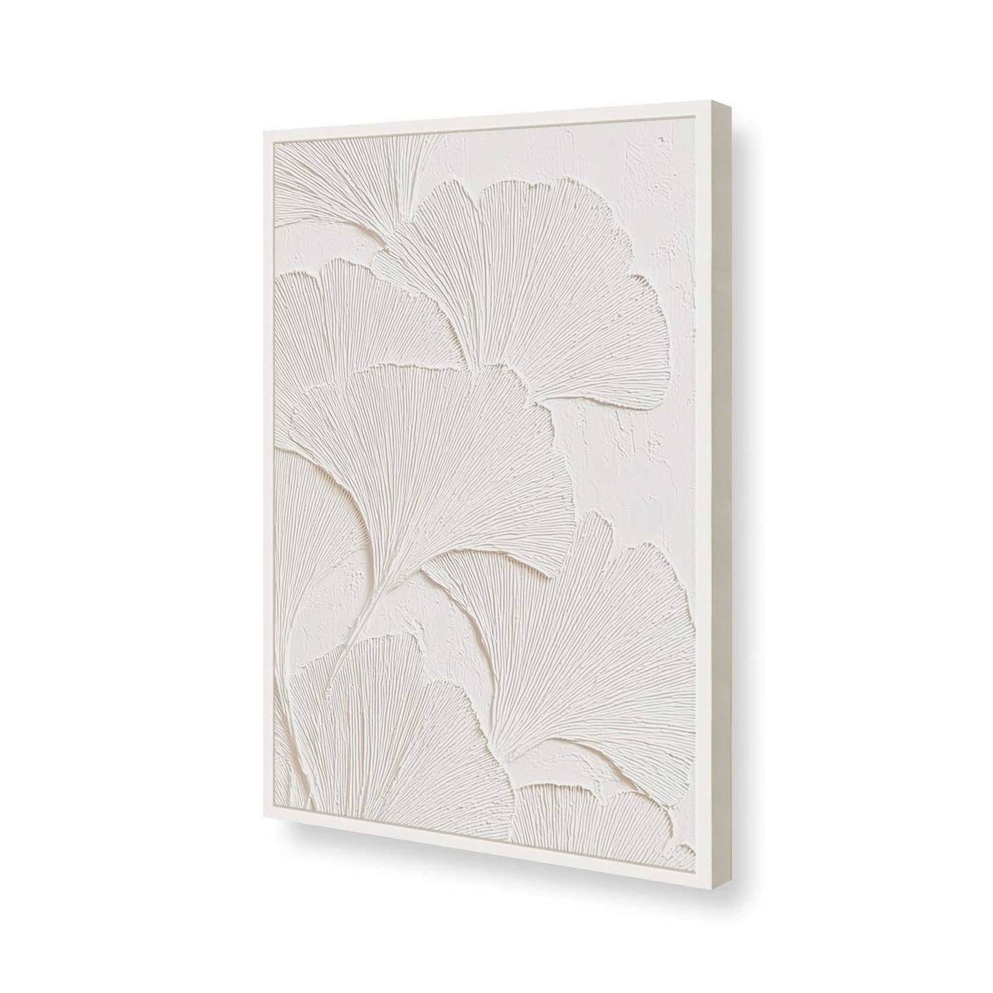 [Color:Opaque White], Picture of art in a Opaque White frame of the corner